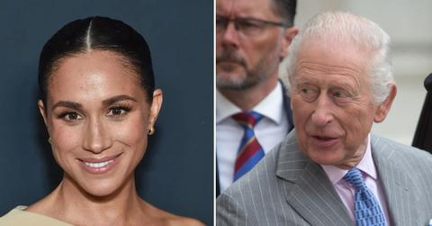 Composite photo of Meghan Markle and King Charles