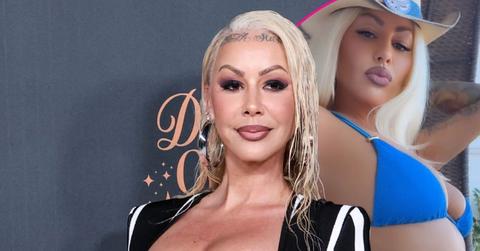 amber rose flaunts curves string bikini photos
