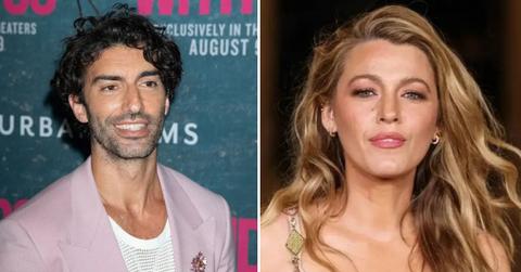 Split photo of Justin Baldoni and Blake Lively.