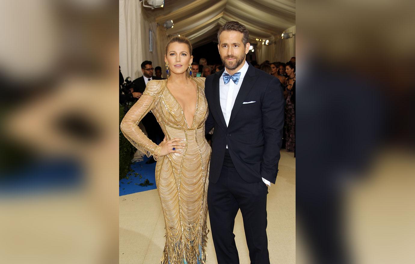 Blake Lively Ryan Reynolds Met Gala Welcome Third Child