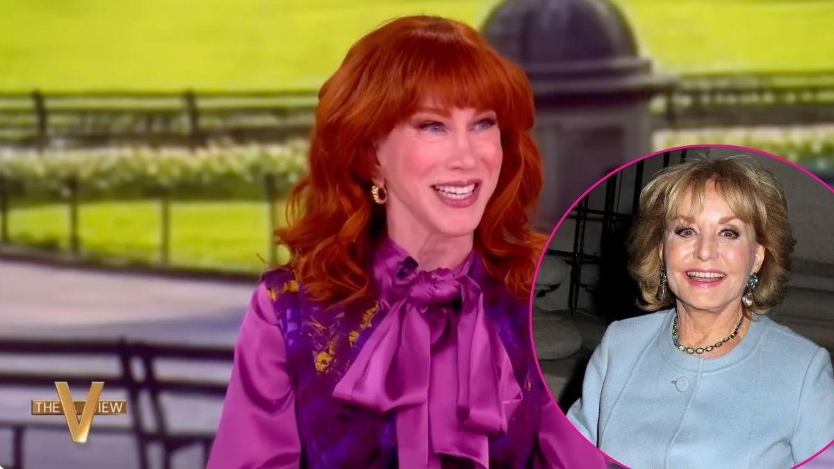 Composite photo of Kathy Griffin and Barbara Walters