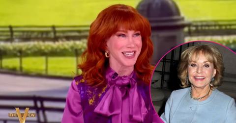 Composite photo of Kathy Griffin and Barbara Walters