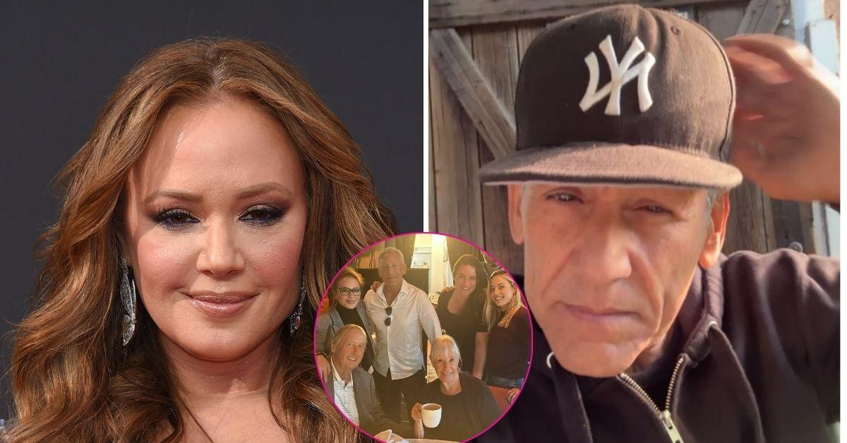 Leah Remini and Ex-Husband Angelo Pagán Reunite for…