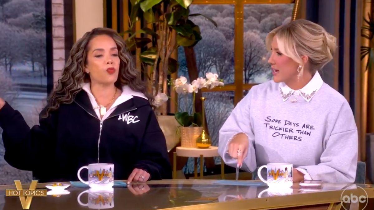 Photo of Sunny Hostin said 'there's no question in my mind' that Donald Trump 'is a racist.'