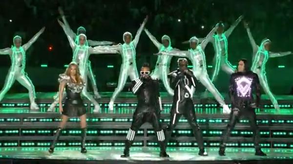 Black eyed peas super bowl