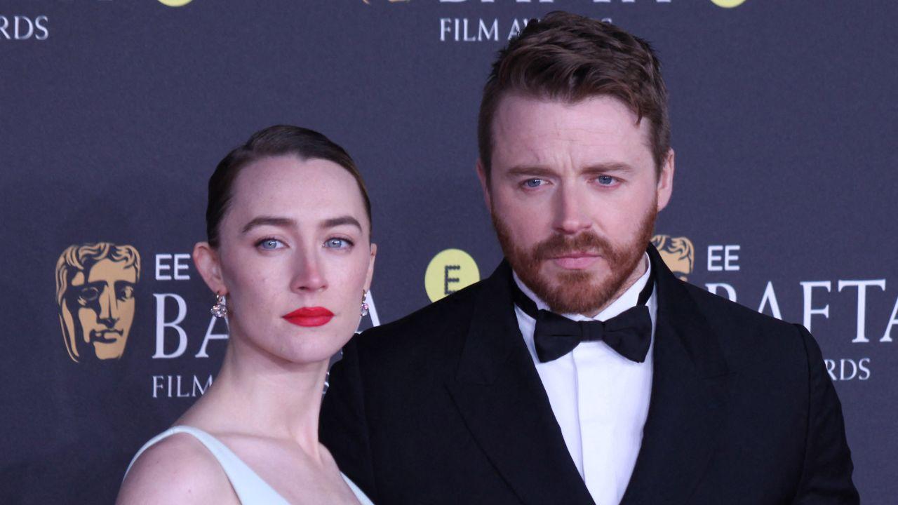 Image of Saoirse Ronan also previously backed husband Jack Lowden for the Bond role.