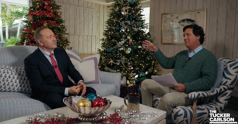 tucker carlson kevin spacey bizarre video