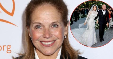 photo of Katie Couric, Lauren Sánchez and Jeff Bezos