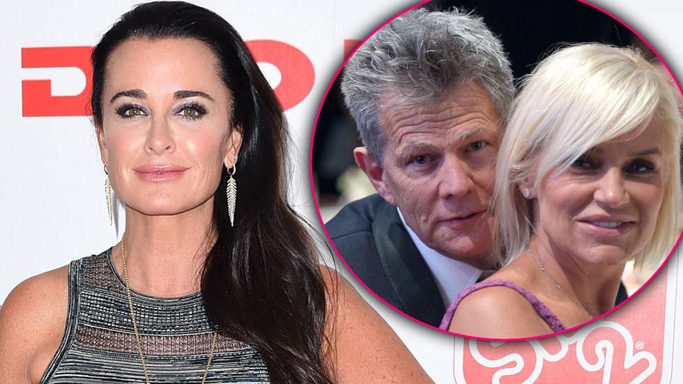 Kyle richards comments yolanda foster divorce