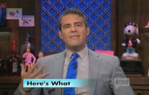 Andy Cohen Loses Cool