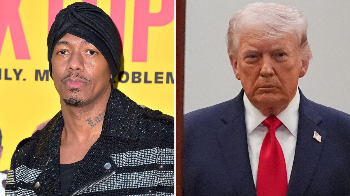 Photo of Nick Cannon and Donald Trump