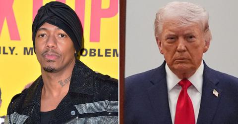 Photo of Nick Cannon and Donald Trump