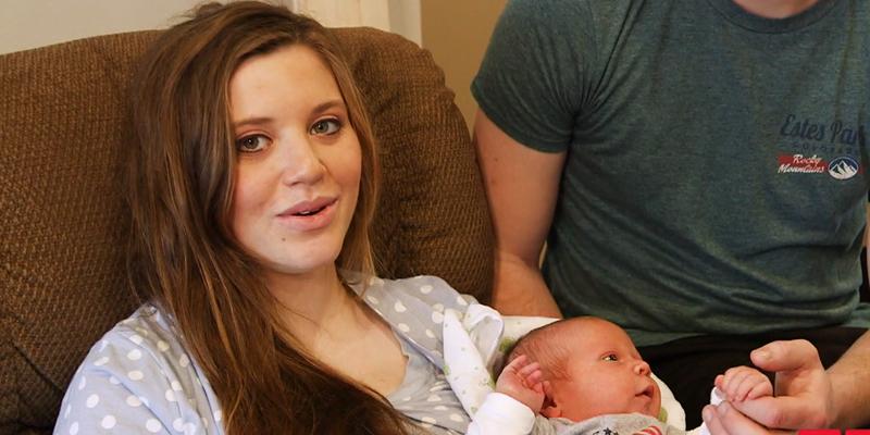 Joy-Anna Duggar gives birth to third baby with Austin Forsyth