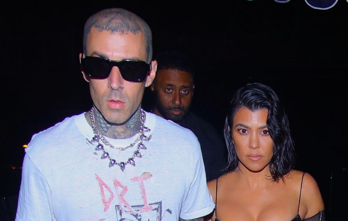 kourtney kardashian travis barker wedding about their families blending together