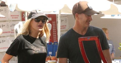 anna faris dating michael barrett chris pratt split long