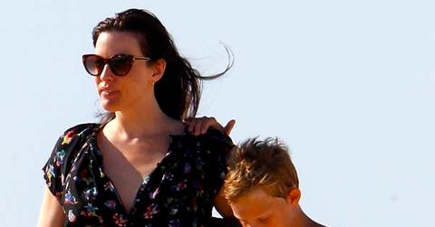 Liv Tyler with her son Milo and new love Dave Gardner on holiday in Formentera, Spain
