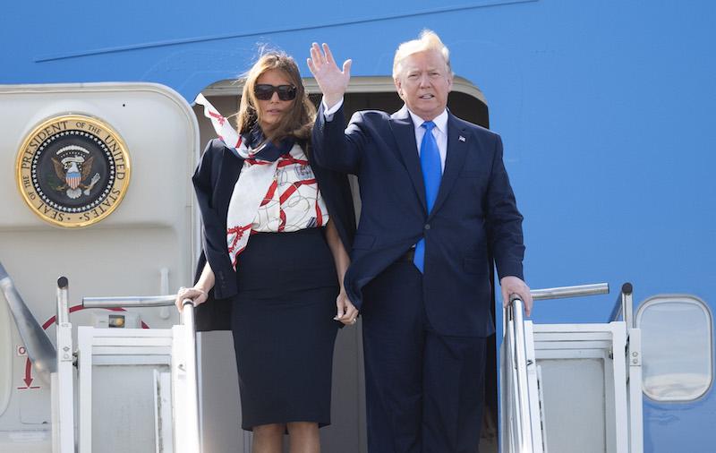 melania trump helping donald lose weight