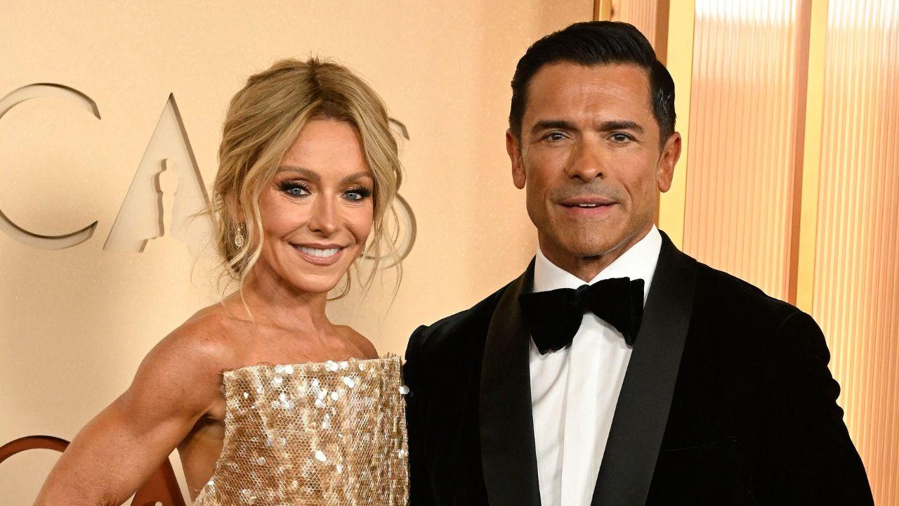 Image of Kelly Ripa and Mark Consuelos adopted the dog during the 'Live' show's Adopt a Dog Week.