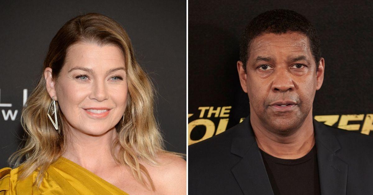 ellen pompeo butting heads denzel washington greys anatomy