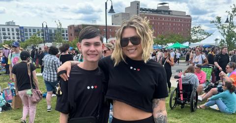 Photo of Isaac Rivera and Kailyn Lowry