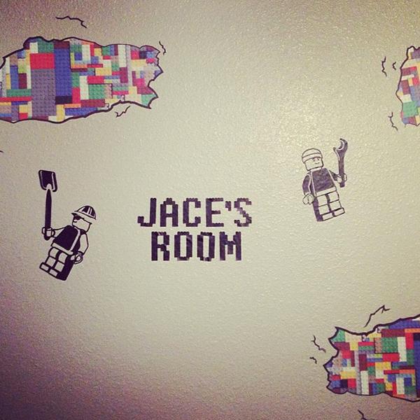 Lego room little boys jace