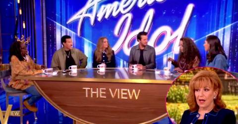 Composite photo of Carrie Underwood, Joy Behar and 'The View' cast