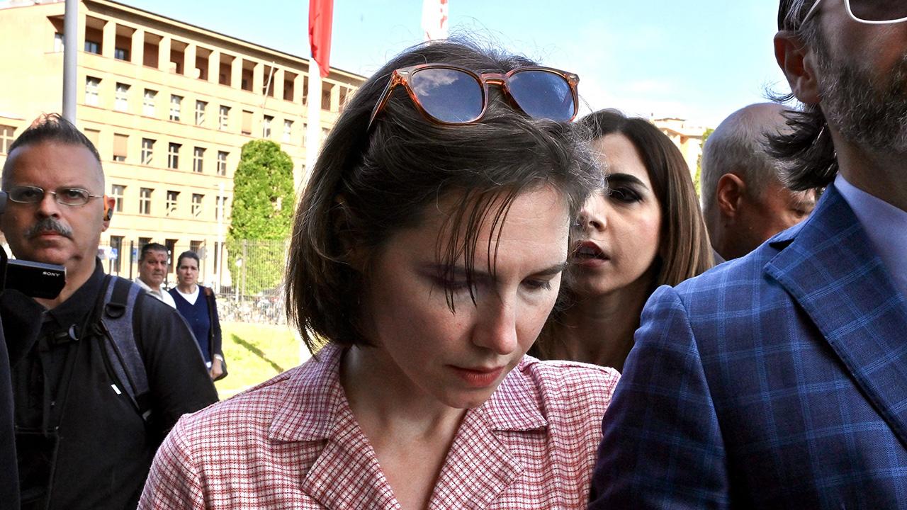 photo of Amanda Knox was acquitted of her roommate's murder.