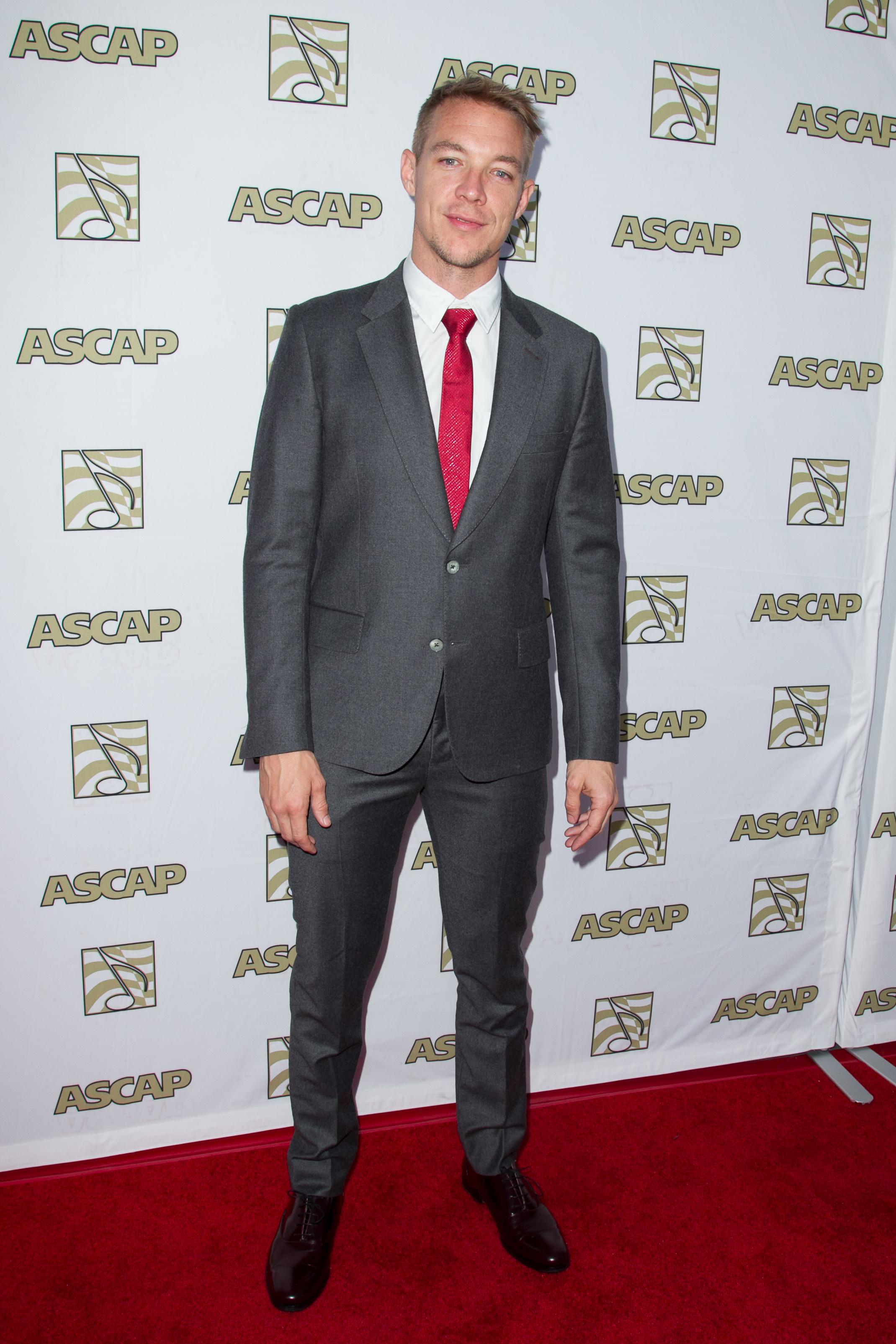 David Guetta leads the red carpet on the 30th annual ASCAP Pop Music Awards held at the Dolby Ballroom, Loews Hollywood Hotel in Hollywood, California