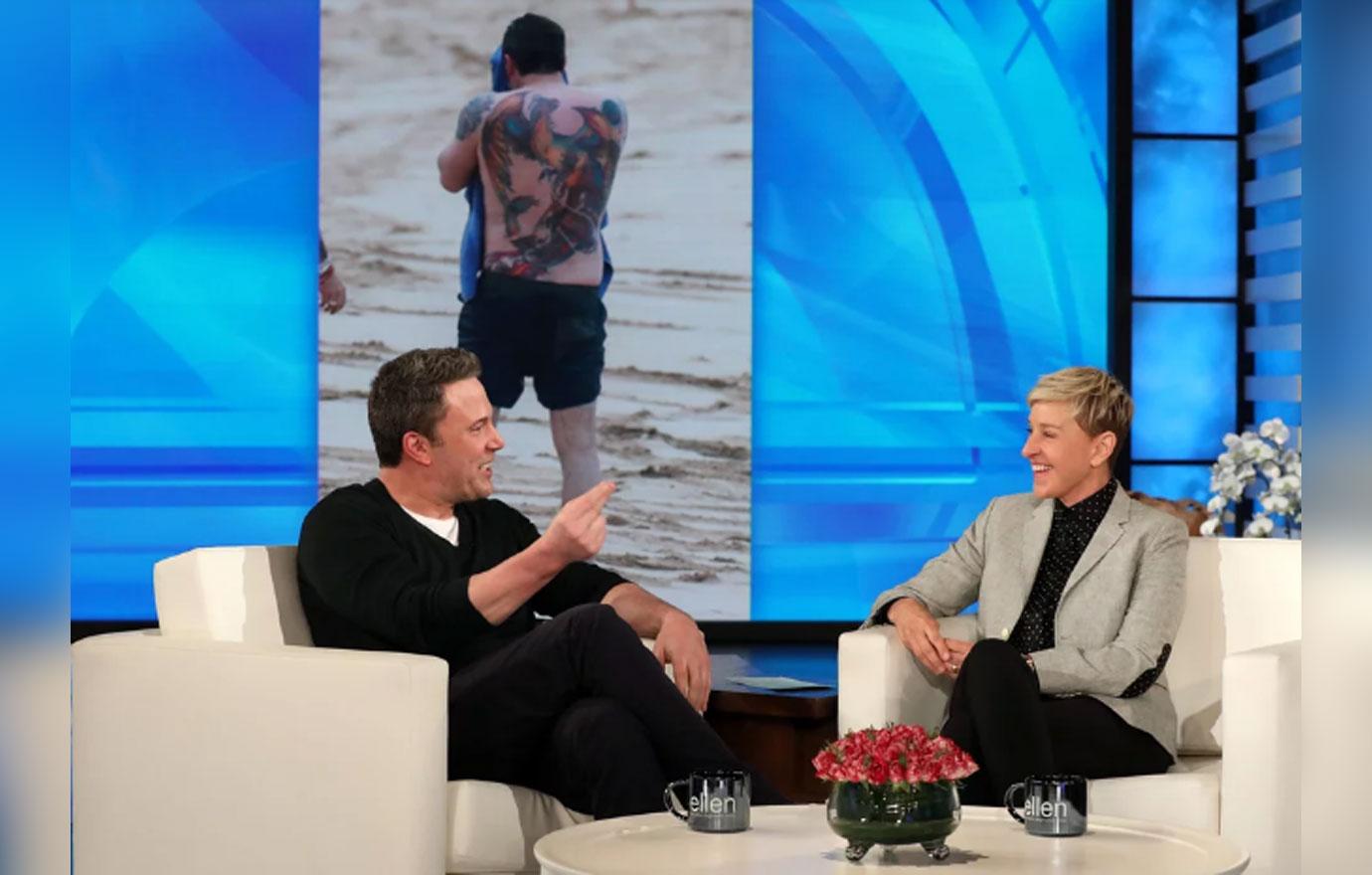 ben affleck on Ellen