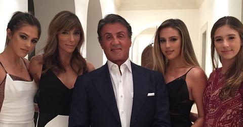 sylvester stallone jennifer flavins daughters worked together to mend parents fractured relationship pp