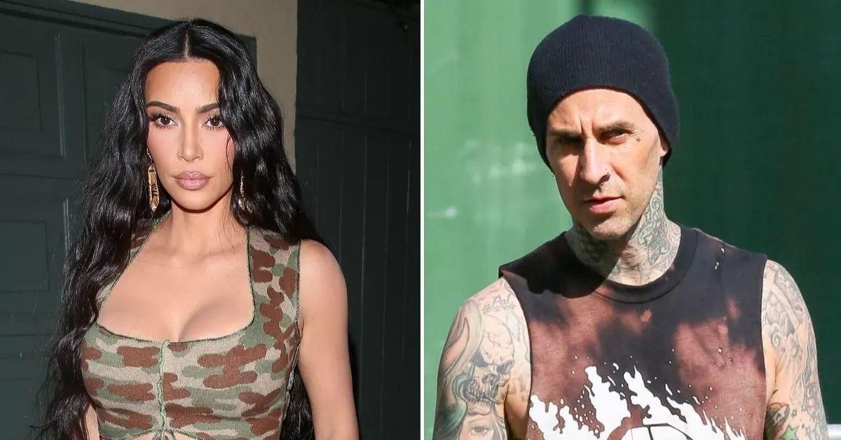 Photo of Kim Kardashian and Travis Barker's friendship dates back to the early 2000s.