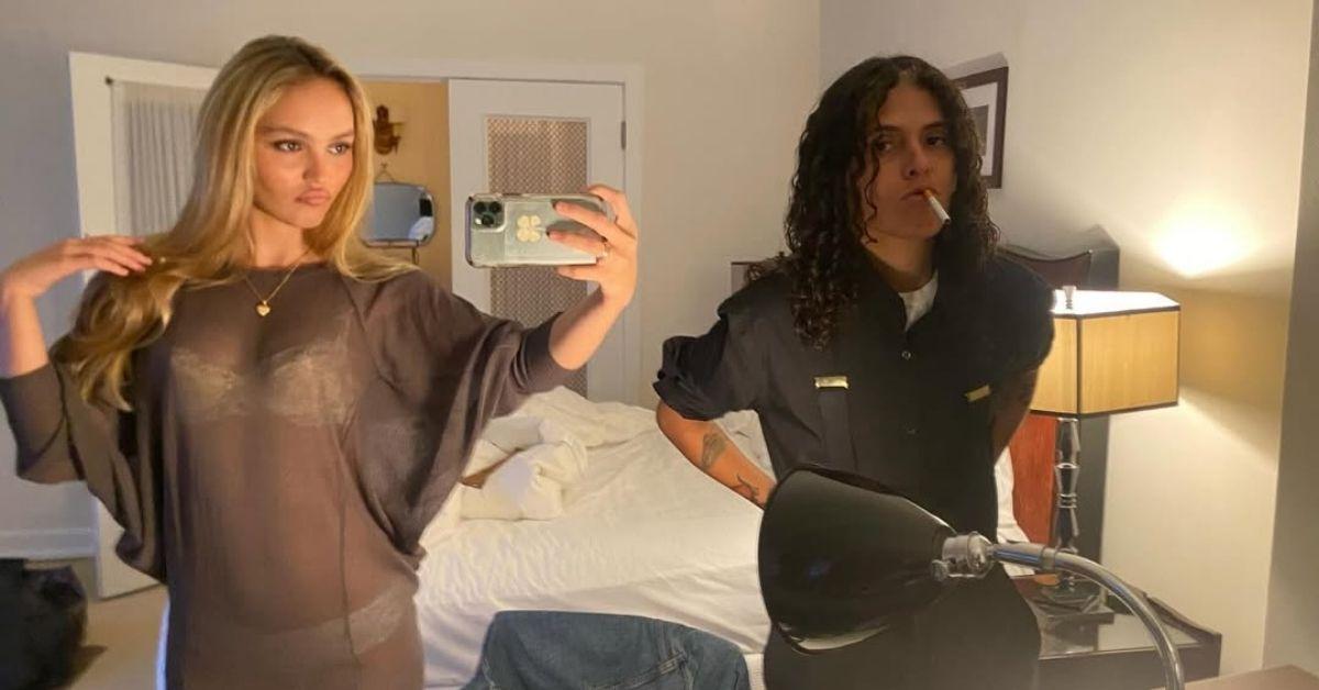 image of Lily-Rose shared rare photos with her girlfriend, 070 Shake.