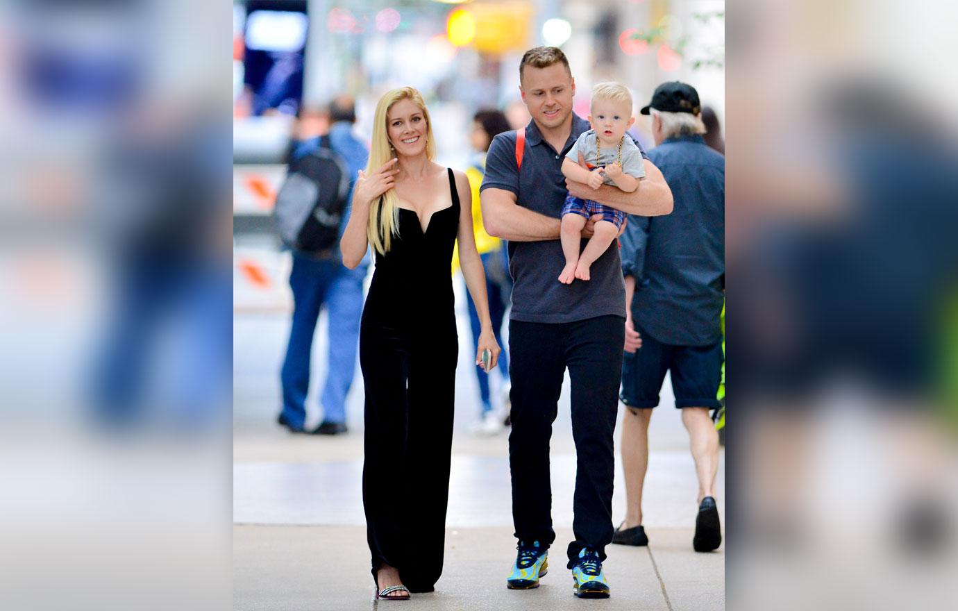 EXCLUSIVE: Heidi Montag and Spencer Pratt take son for a walk to Central Park in New York