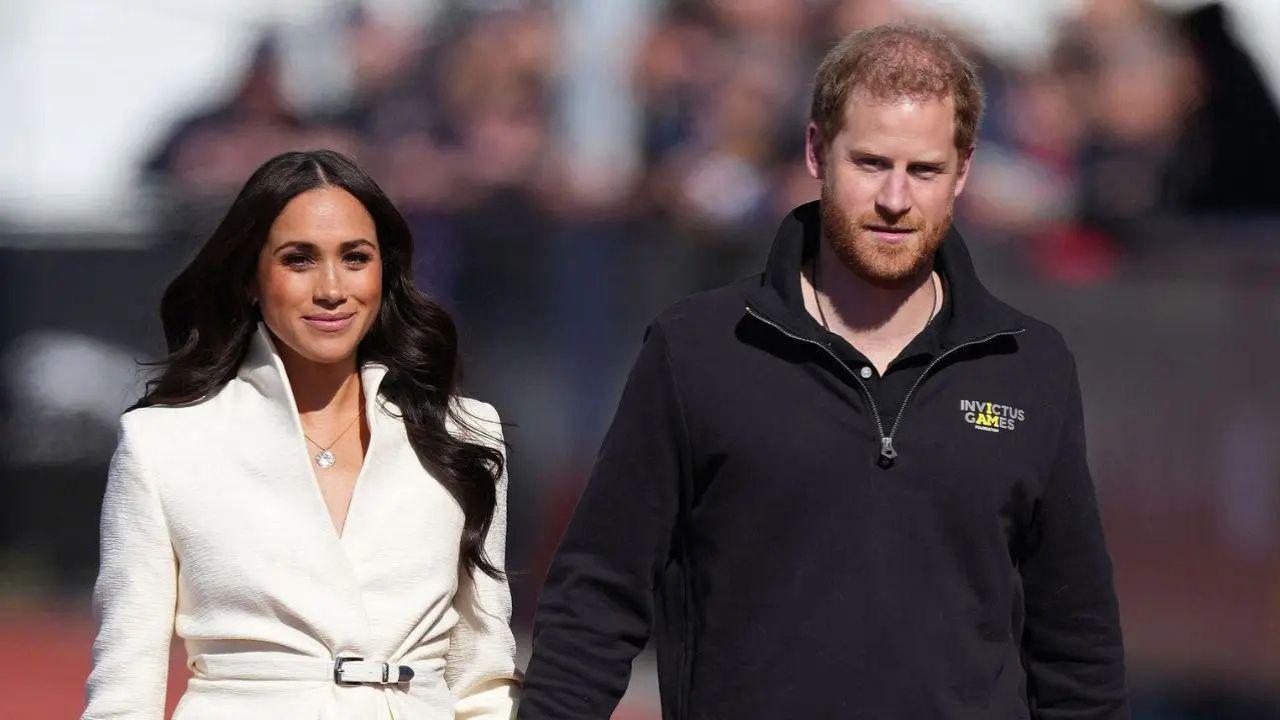 Photo of Prince Harry and Meghan Markle