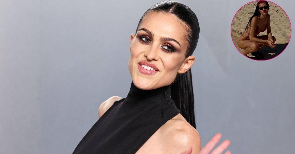 Amelia Gray Hamlin Stuns in Lace Bra During Heatwave: Photos