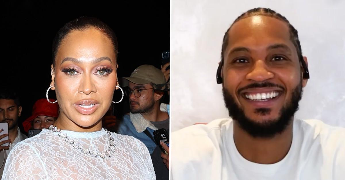 La La Anthony Goes To Ex Carmelo Anthony's Club, NBA Star Comes Late