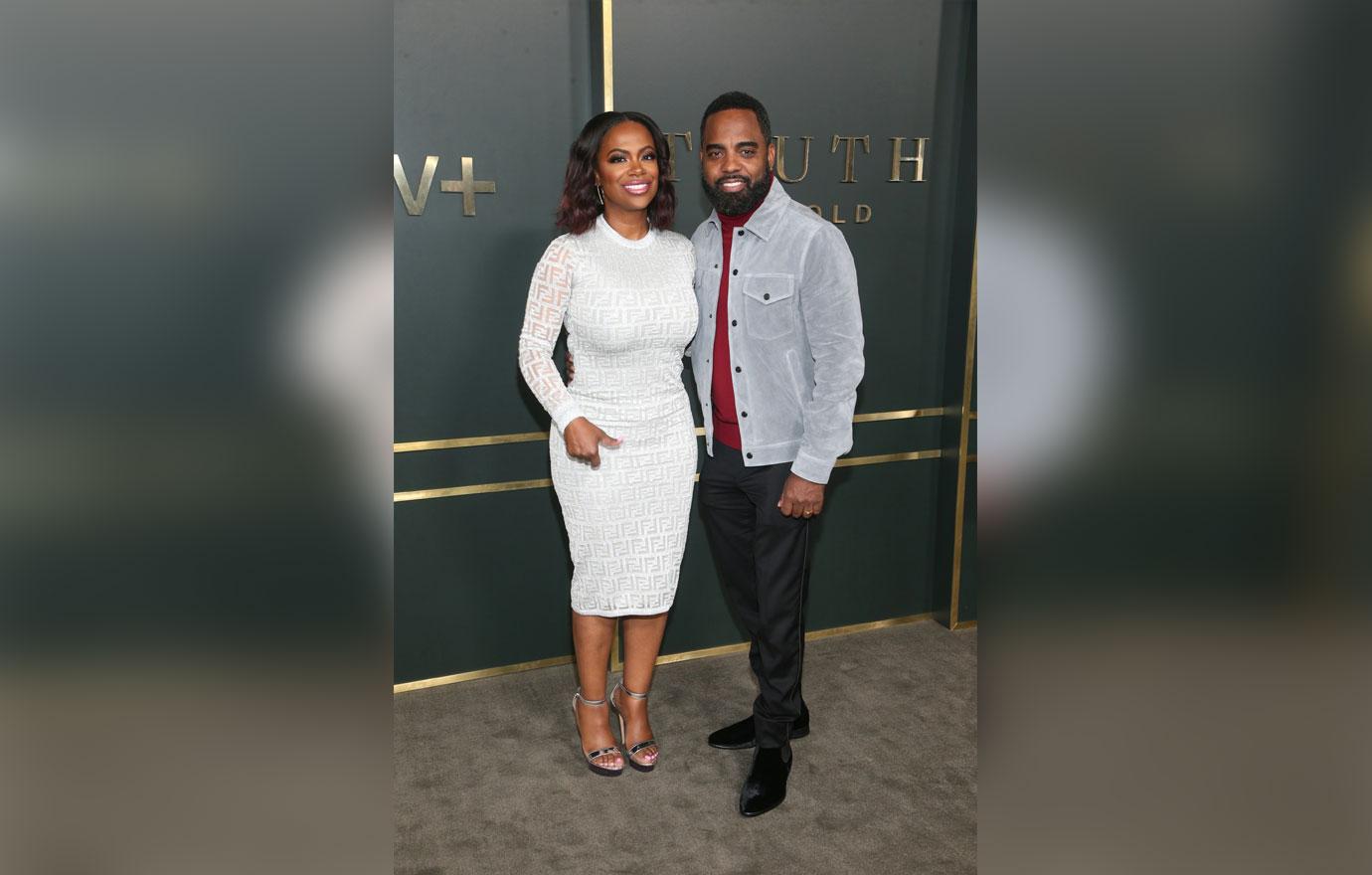 Kandi Burruss and Todd Tucker at Truth Be Told Premiere at the Samuel Goldwyn Theater