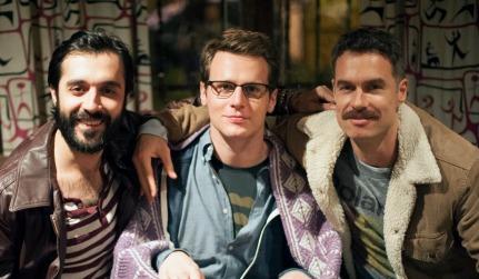 Jonathan Groff and cast of Looking on HBO