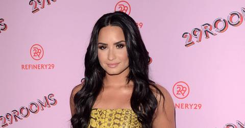 Demi Lovato On Red Carpet