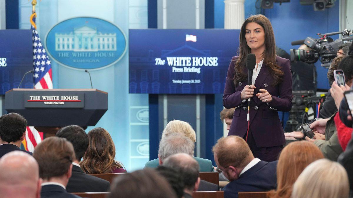 Image of Kaitlan Collins became CNN's youngest chief White House correspondent in 2021.