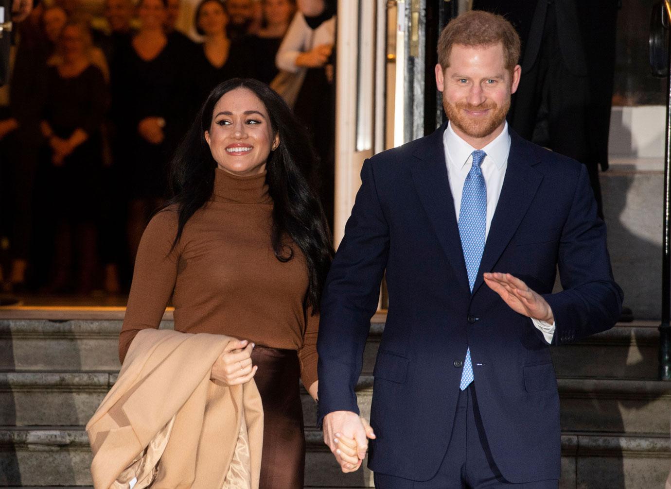 Meghan Markle And Prince Harry At Event