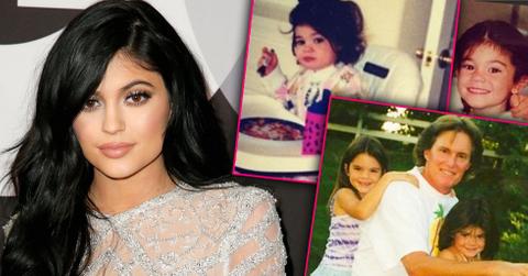 Kylie jenner childhood phoots throwback pictures