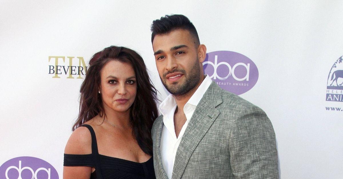 image of Britney Spears previously reflected on her marriage to Sam Asghari in a now-deleted caption.