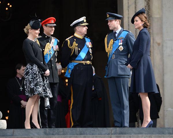 Pregnant kate middleton prince william st paul cathedral 003