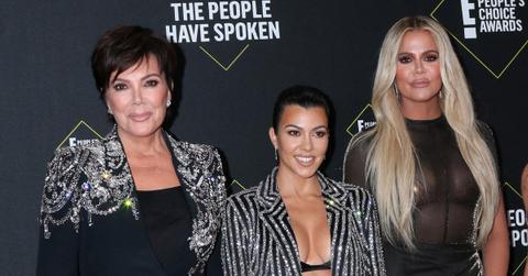 kourtney kardashian family travis barkers concert pregnancy reveal photos