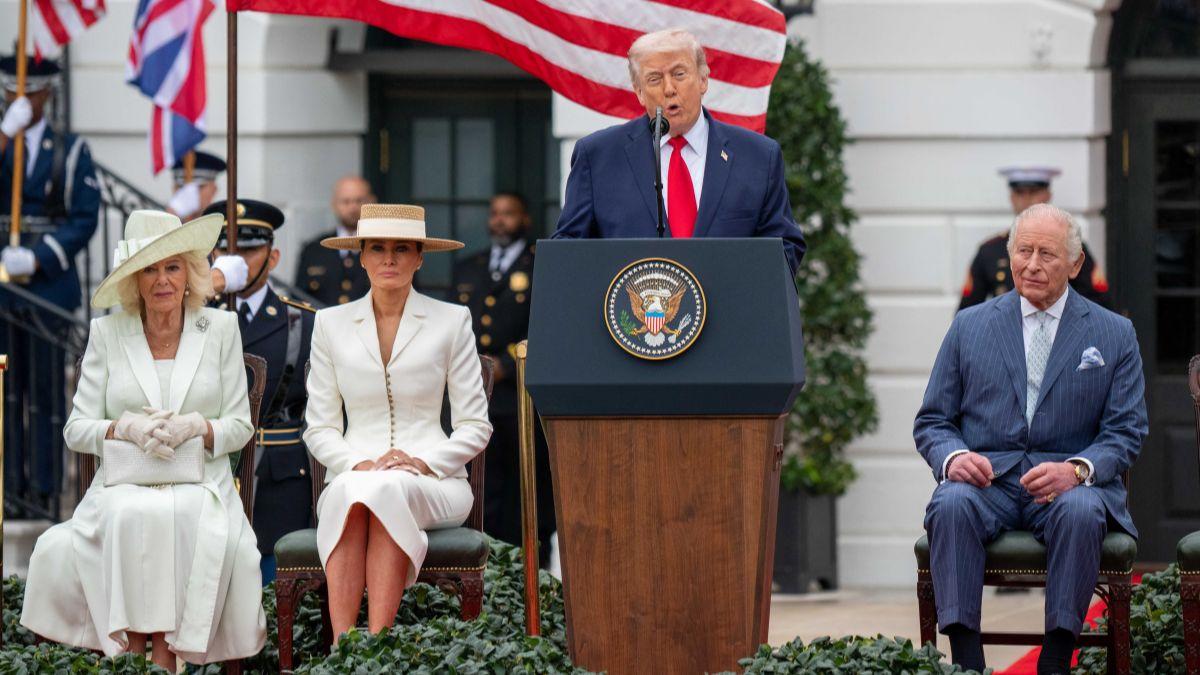 image of The commander-in-chief also revealed his late mother 'loved the royal family.'