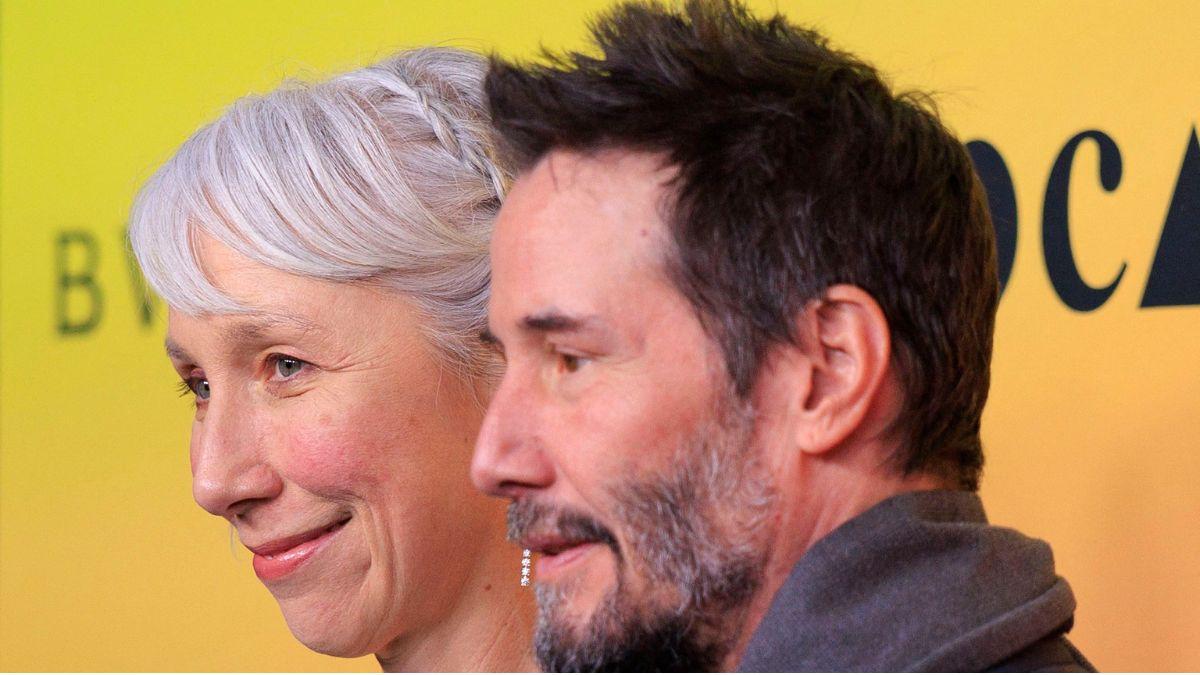 Photo of Alexandra Grant and Keanu Reeves