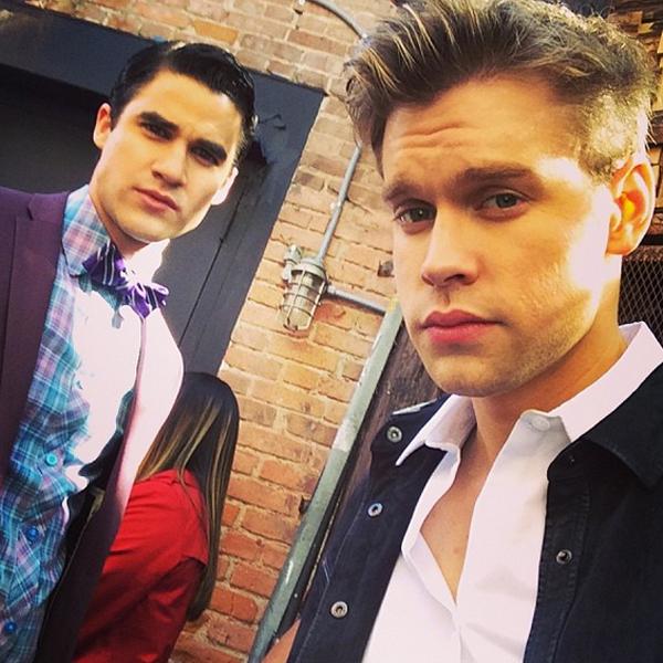 Chord overstreet darren criss glee finale