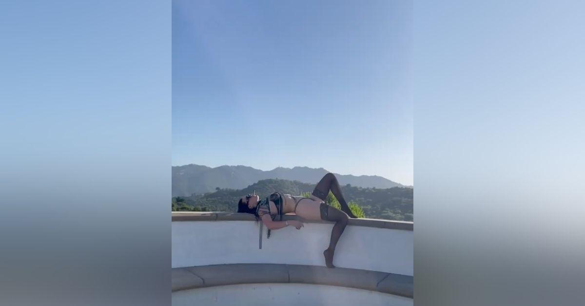 bella thorne skims photo sparks fan reaction