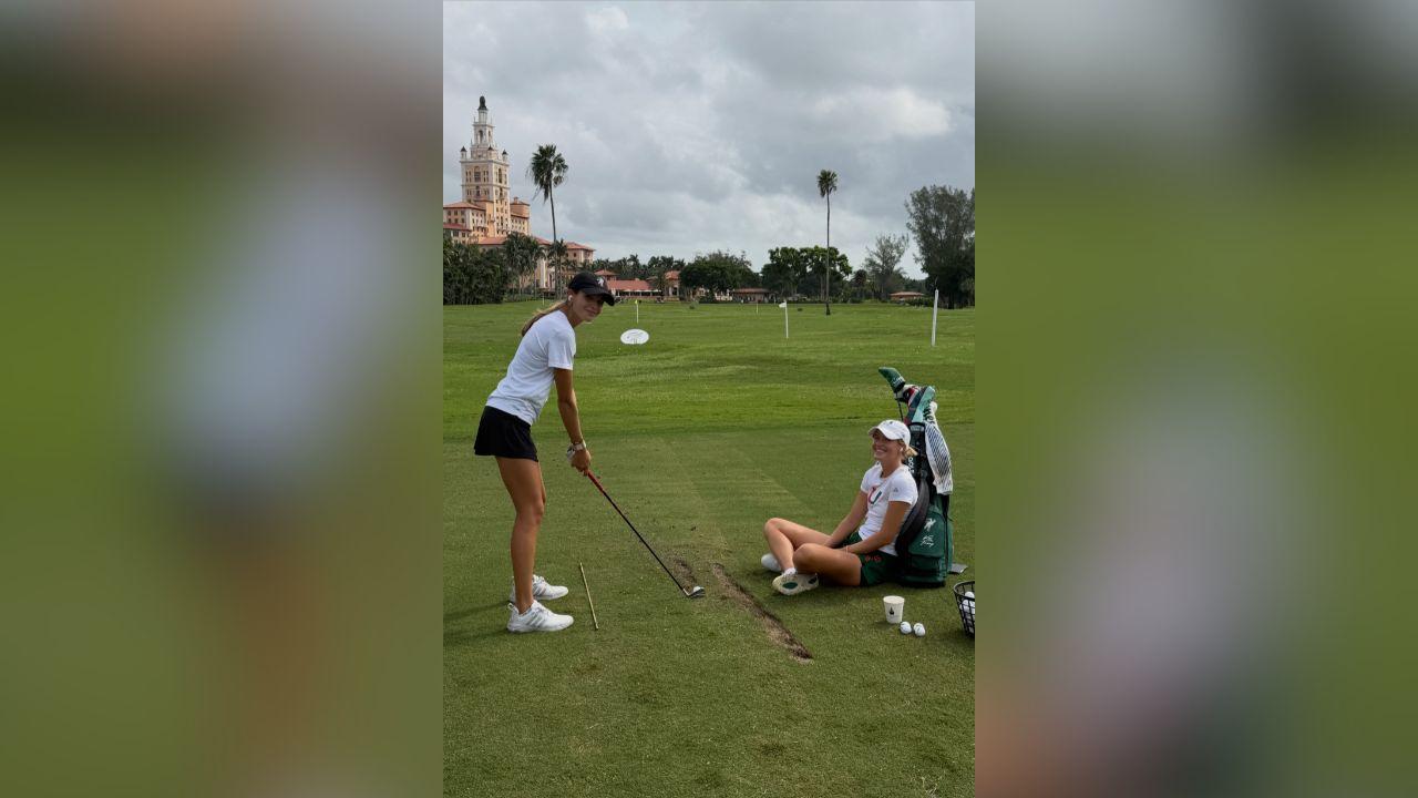 Image of Kai Trump regularly documents her golf, fitness and lifestyle activities for her social media followers. 